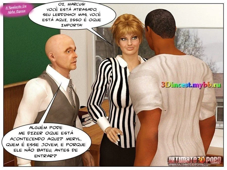 Corno olhando esposa dando pro novinho – Colegiais Pornô – Ler HQ Completo