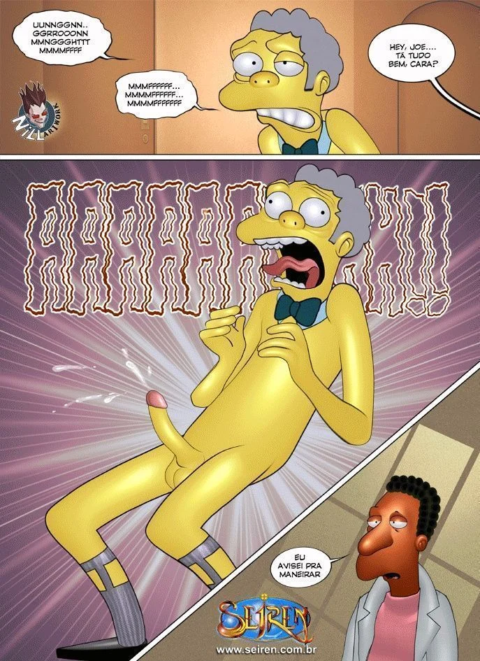 Família Simpsons porno fugitivo errante – Simpsons Pornô – Quadrinho Original Família Simpsons porno fugitivo errante – Simpsons Pornô – Quadrinho Original