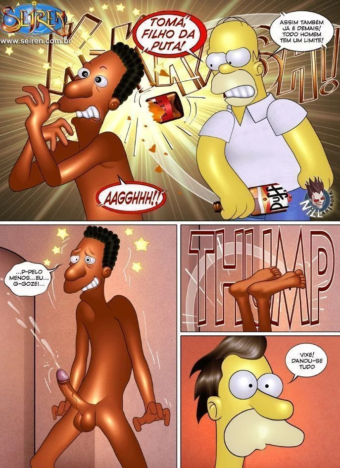 Família Simpsons porno fugitivo errante – Simpsons Pornô – Quadrinho Original Família Simpsons porno fugitivo errante – Simpsons Pornô – Quadrinho Original