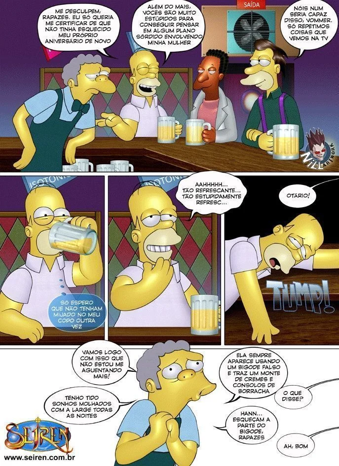 Família Simpsons porno fugitivo errante – Simpsons Pornô – Quadrinho Original Família Simpsons porno fugitivo errante – Simpsons Pornô – Quadrinho Original