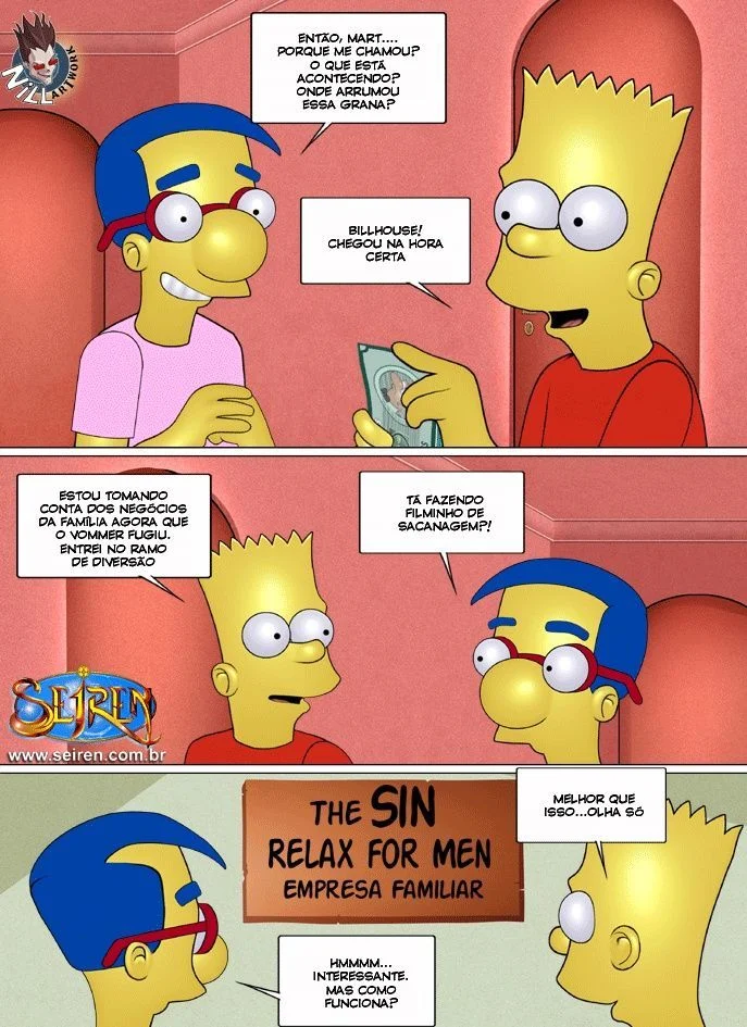 Família Simpsons porno fugitivo errante – Simpsons Pornô – Quadrinho Original Família Simpsons porno fugitivo errante – Simpsons Pornô – Quadrinho Original