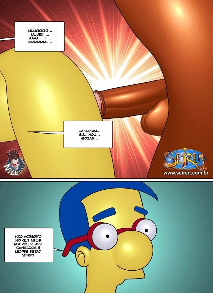Família Simpsons porno fugitivo errante – Simpsons Pornô – Quadrinho Original Família Simpsons porno fugitivo errante – Simpsons Pornô – Quadrinho Original