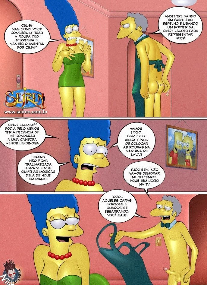 Família Simpsons porno fugitivo errante – Simpsons Pornô – Quadrinho Original Família Simpsons porno fugitivo errante – Simpsons Pornô – Quadrinho Original