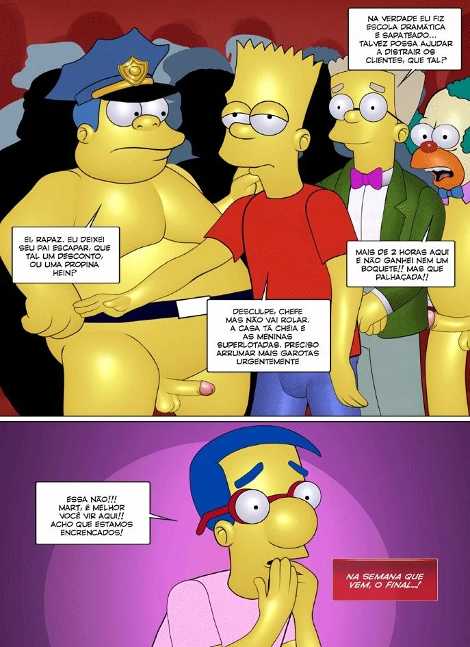 Família Simpsons porno fugitivo errante – Simpsons Pornô – Quadrinho Original Família Simpsons porno fugitivo errante – Simpsons Pornô – Quadrinho Original