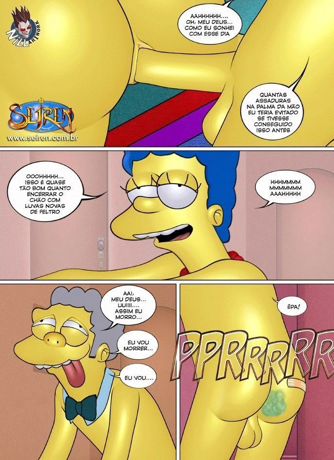Família Simpsons porno fugitivo errante – Simpsons Pornô – Quadrinho Original Família Simpsons porno fugitivo errante – Simpsons Pornô – Quadrinho Original