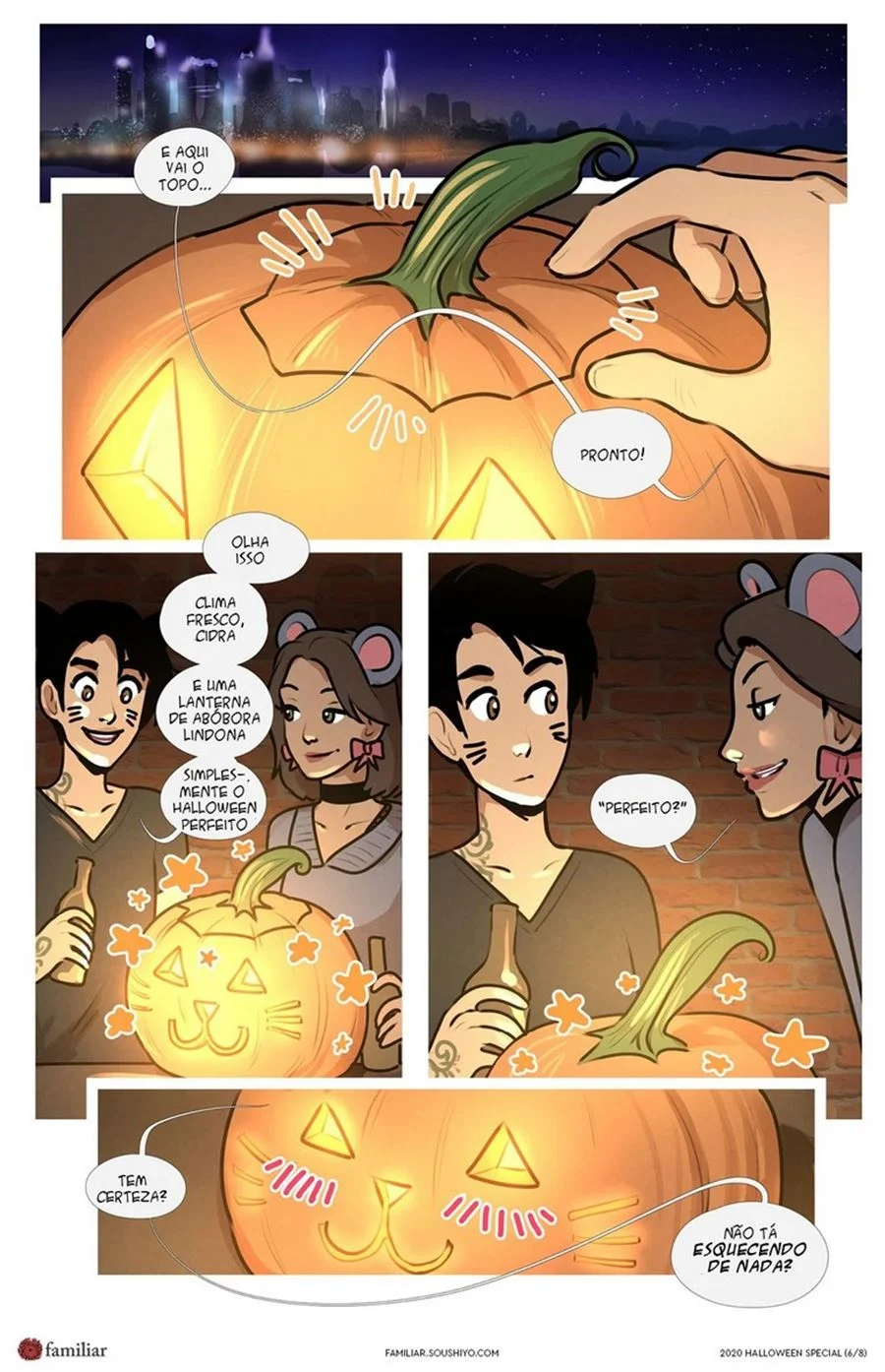 Familiar, Halloween Special – HQ De Sexo – PT-BR