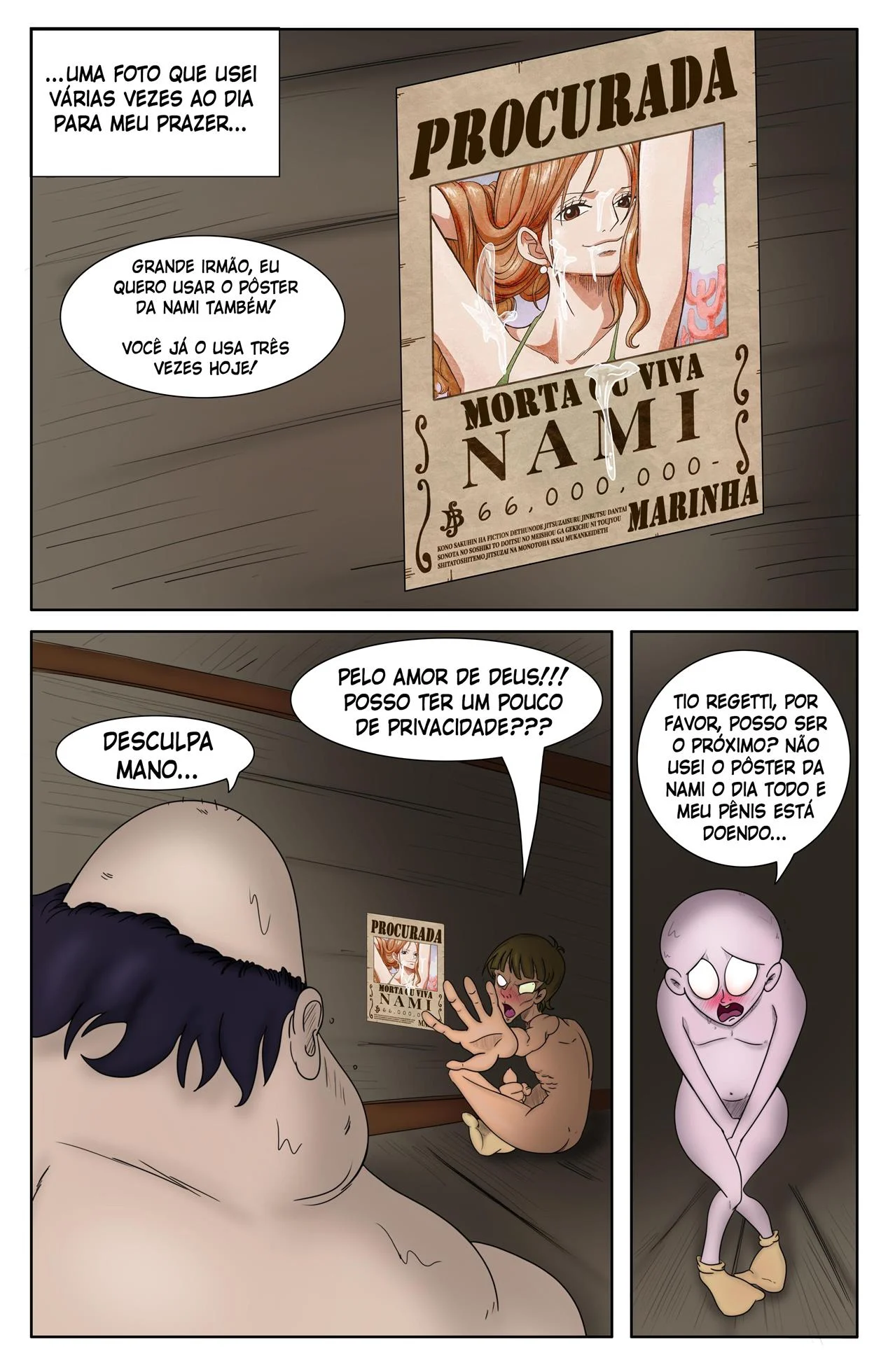 Corrompendo a Nami – Manga Hentai – PT-BR