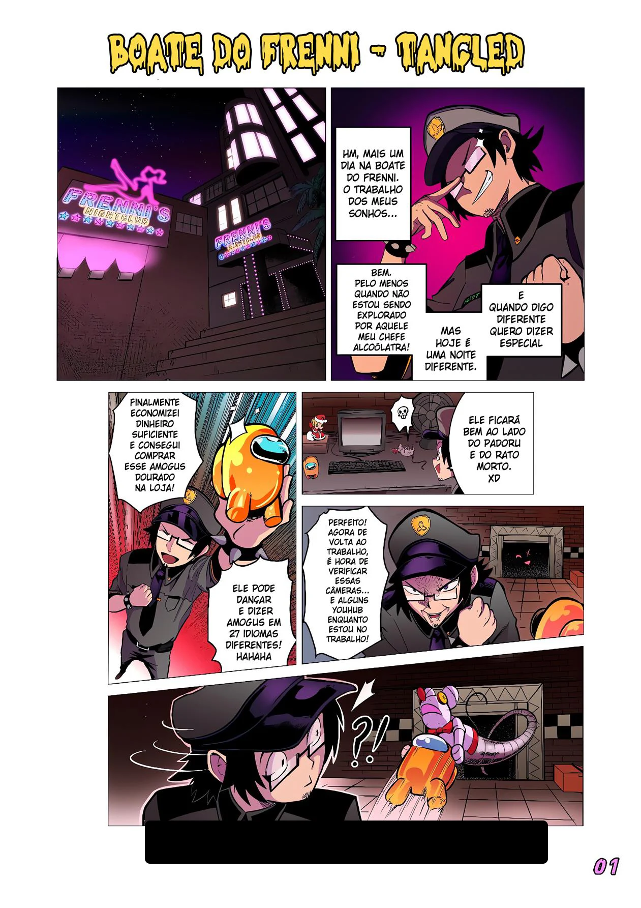 Fap Nights at Frennis – Cartoon Pornô – Tradução Em Português