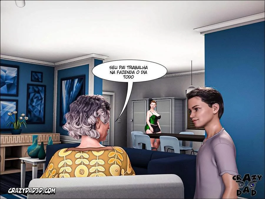 Father in Law at Home 18 – Hentai Incesto – Tradução Em Português