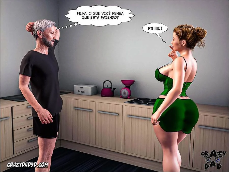 Father in Law at Home 18 – Hentai Incesto – Tradução Em Português