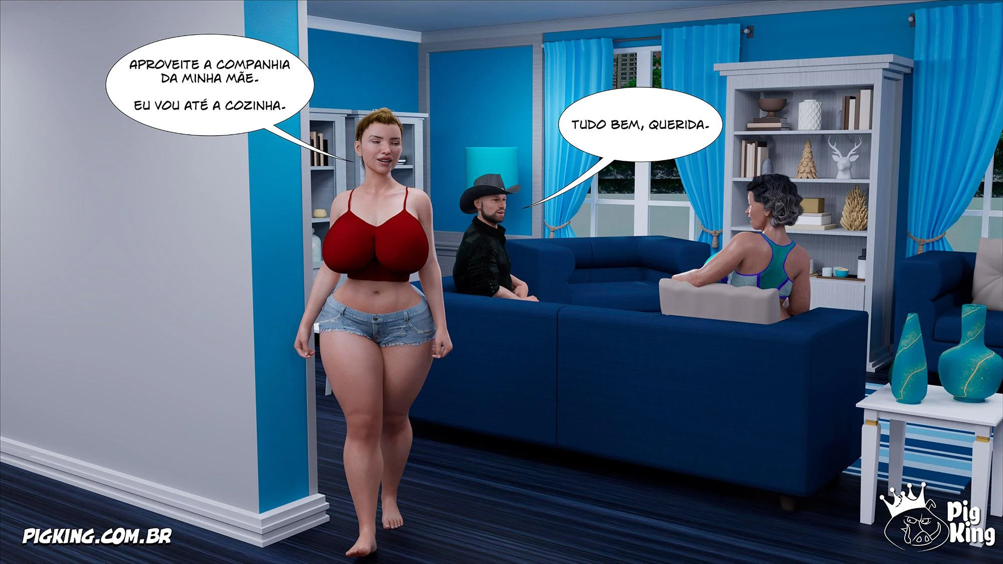 Father In Law At Home 46 – Hentai Incesto – Quadrinho Original