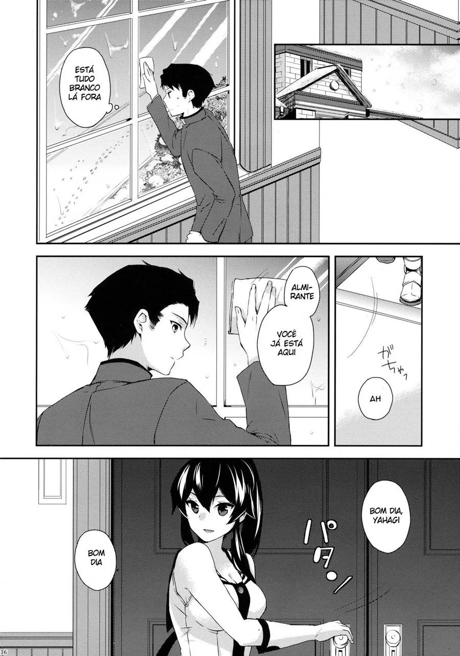 Fazendo Amor Embriagados em uma Noite de Neve – Hentai Preto e Branco – Quadrinho Original