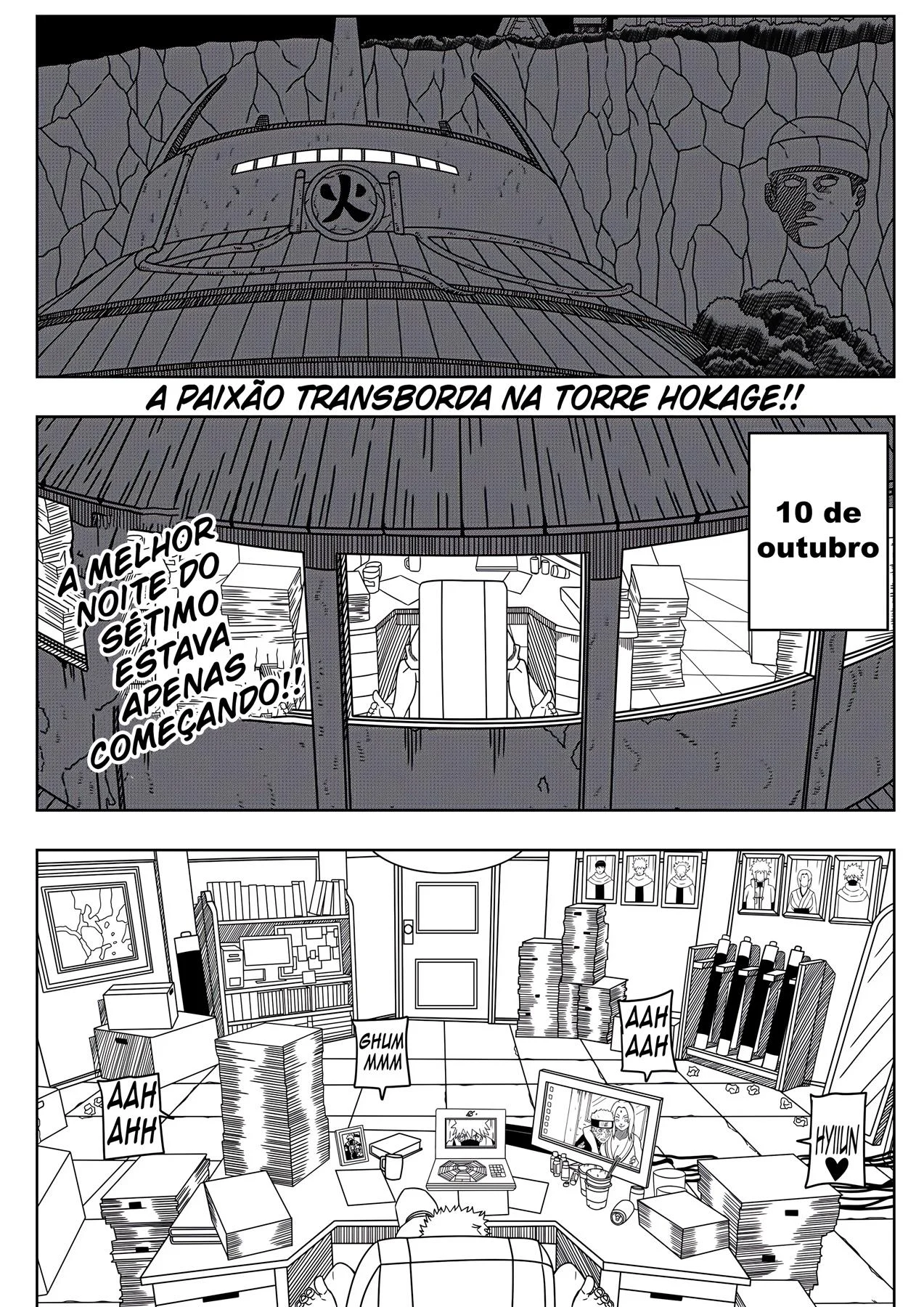 Fazendo Hora Extra no Escritório do Hokage – Manga Hentai – Ler Hentai HQ