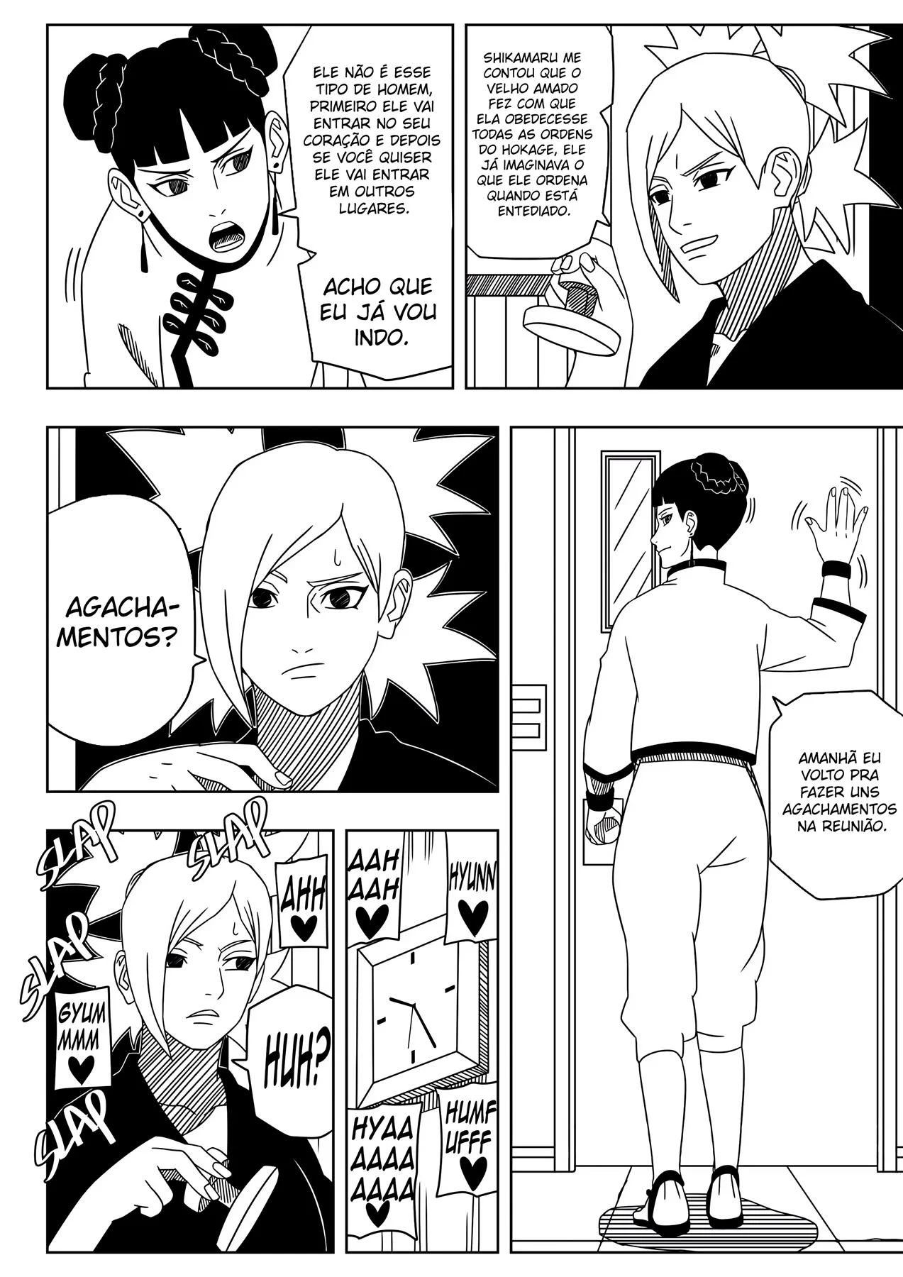 Fazendo Hora Extra no Escritório do Hokage – Manga Hentai – Ler Hentai HQ