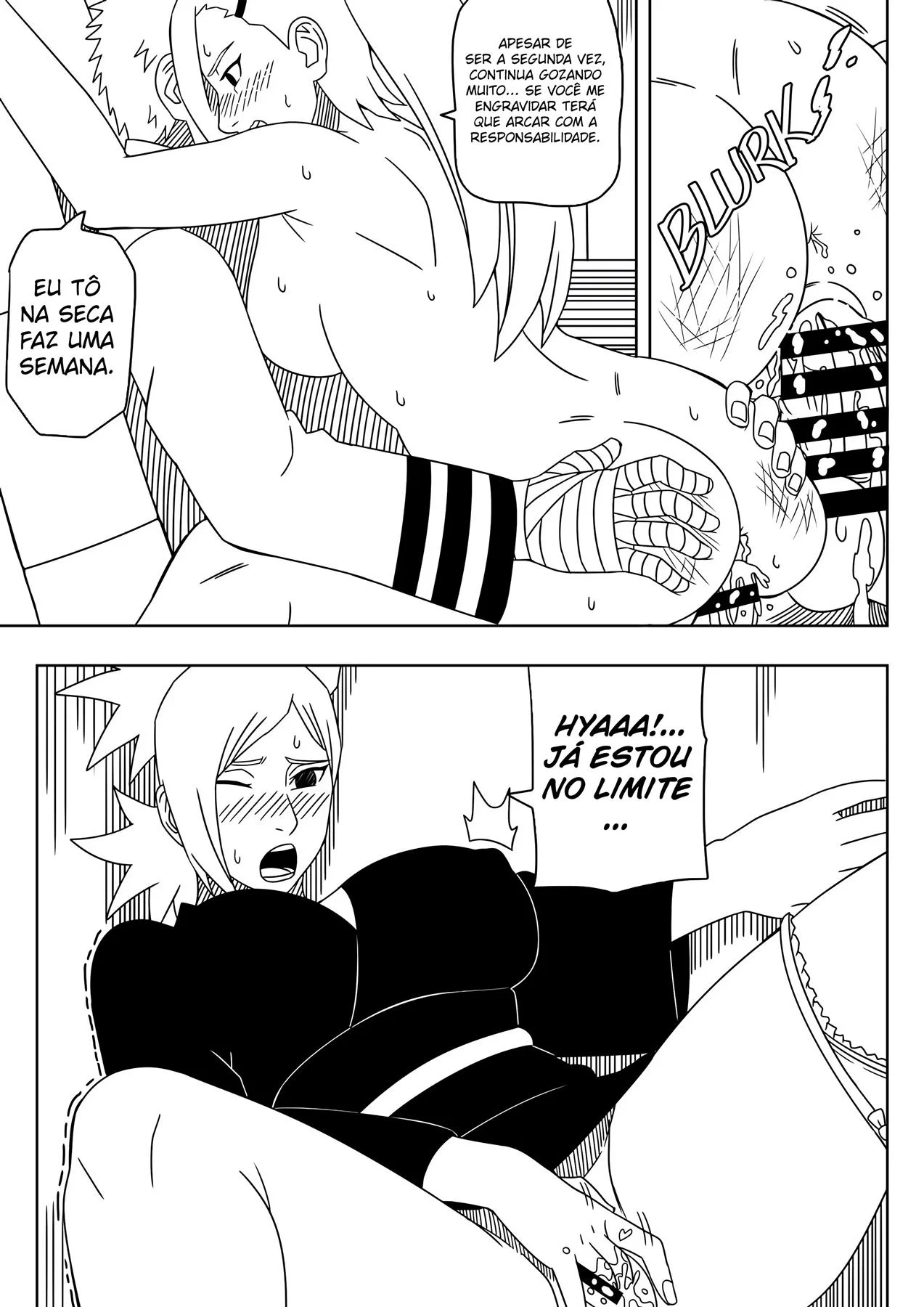 Fazendo Hora Extra no Escritório do Hokage – Manga Hentai – Ler Hentai HQ