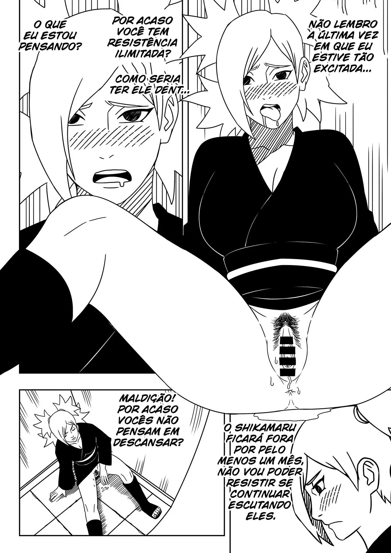 Fazendo Hora Extra no Escritório do Hokage – Manga Hentai – Ler Hentai HQ