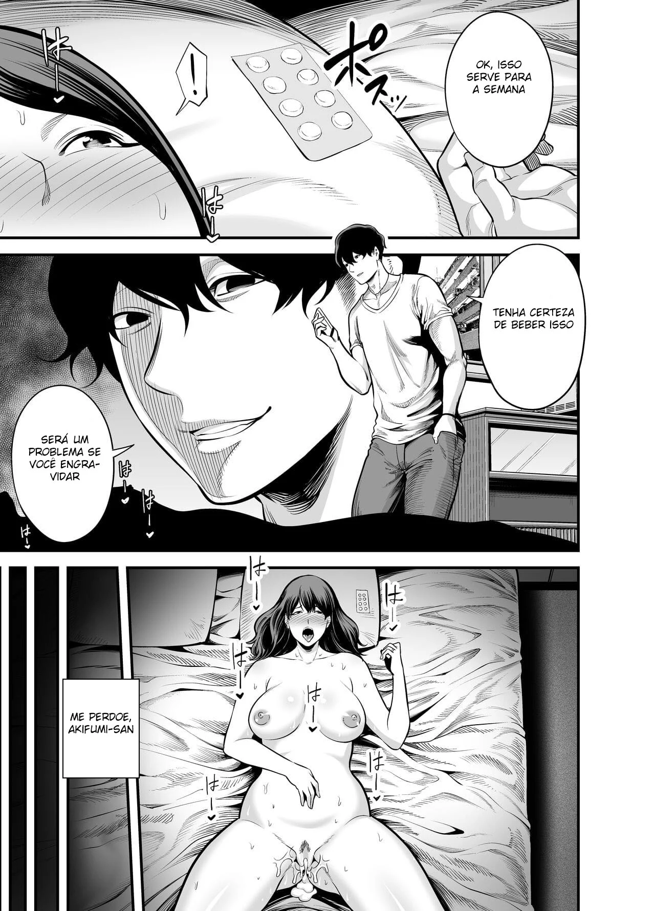 Fazendo Minha Vizinha Trair O Marido – Hentai Preto e Branco – Site Para Ler Completo