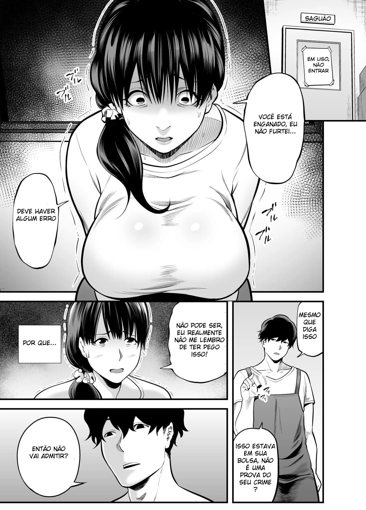 Fazendo Minha Vizinha Trair O Marido – Hentai Preto e Branco – Site Para Ler Completo
