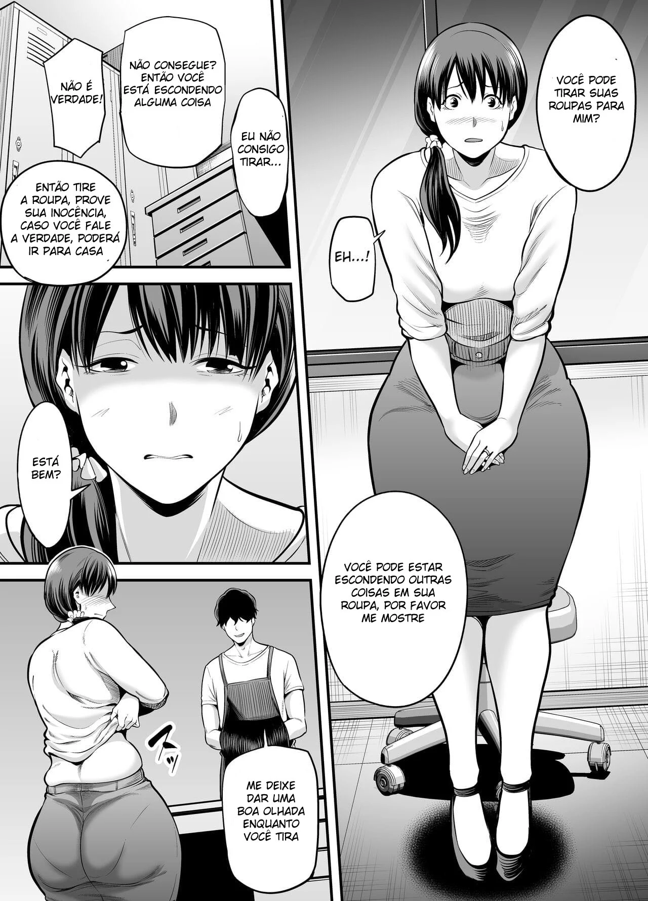 Fazendo Minha Vizinha Trair O Marido – Hentai Preto e Branco – Site Para Ler Completo
