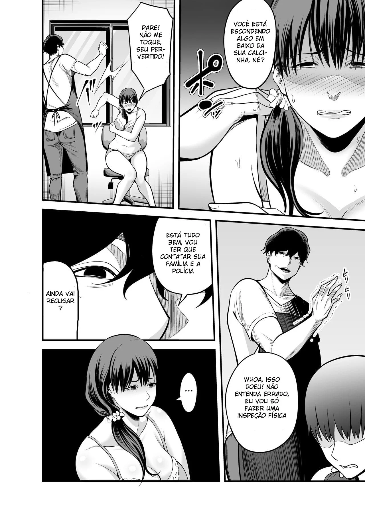 Fazendo Minha Vizinha Trair O Marido – Hentai Preto e Branco – Site Para Ler Completo