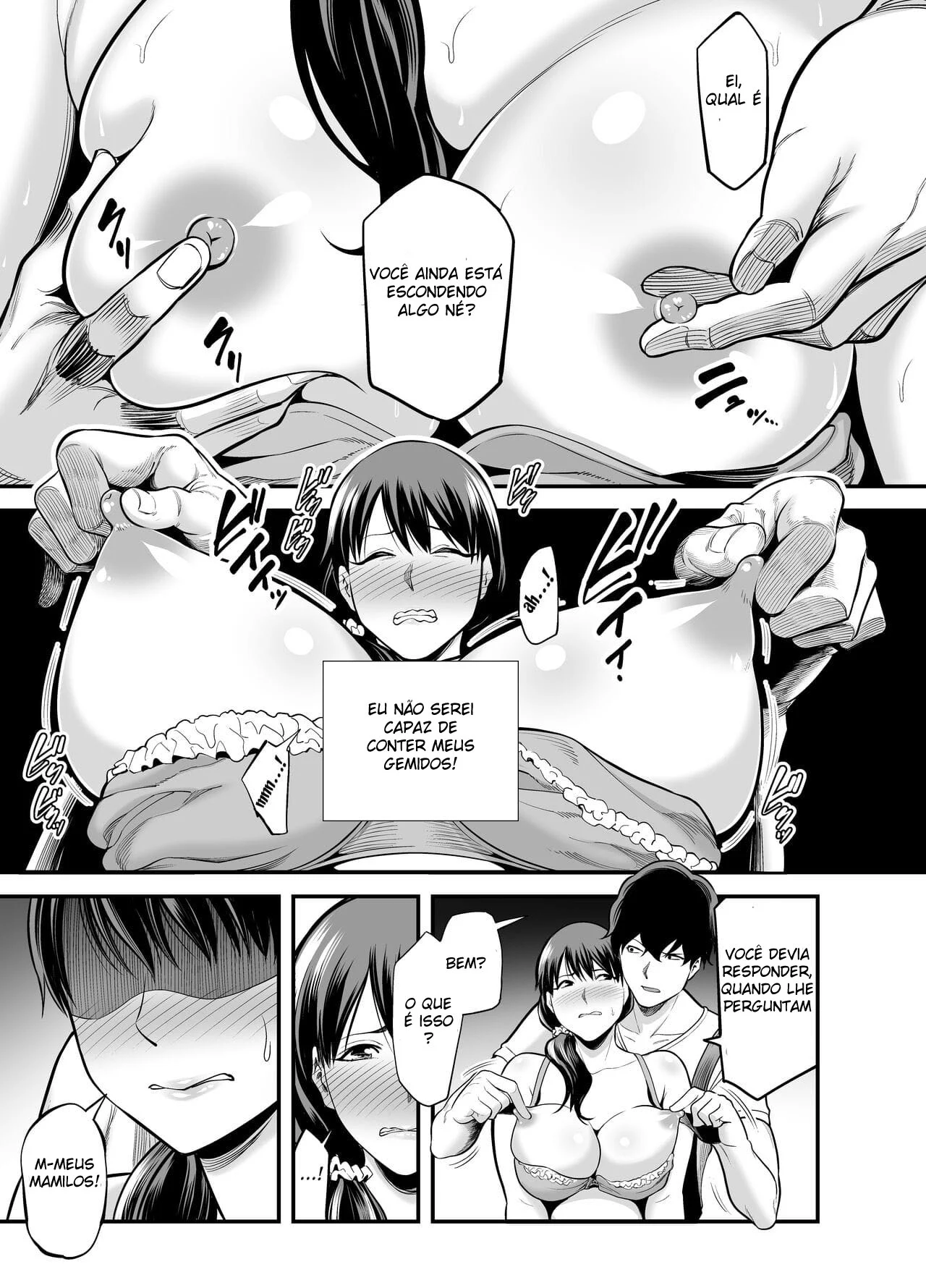 Fazendo Minha Vizinha Trair O Marido – Hentai Preto e Branco – Site Para Ler Completo