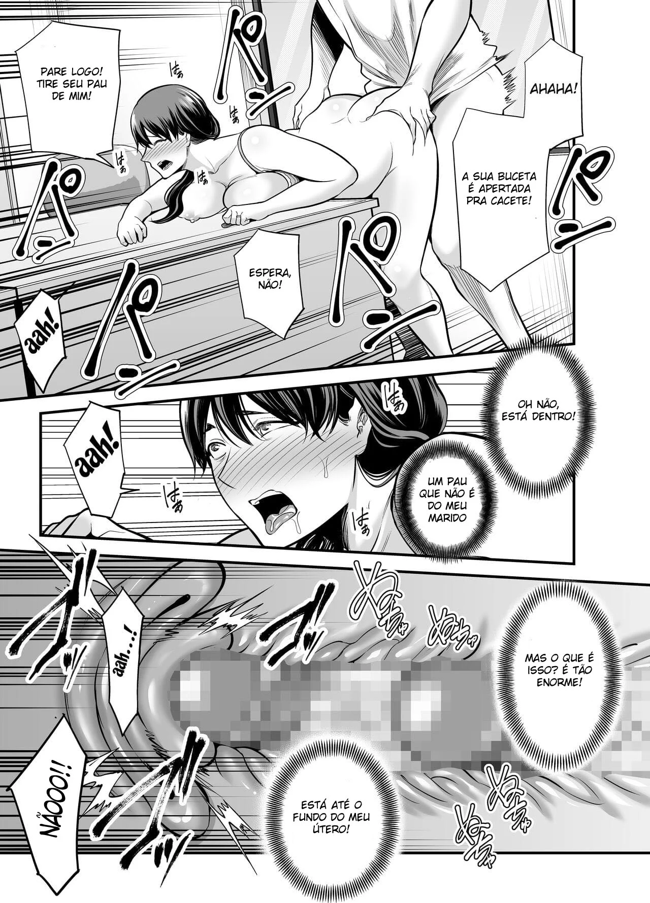 Fazendo Minha Vizinha Trair O Marido – Hentai Preto e Branco – Site Para Ler Completo