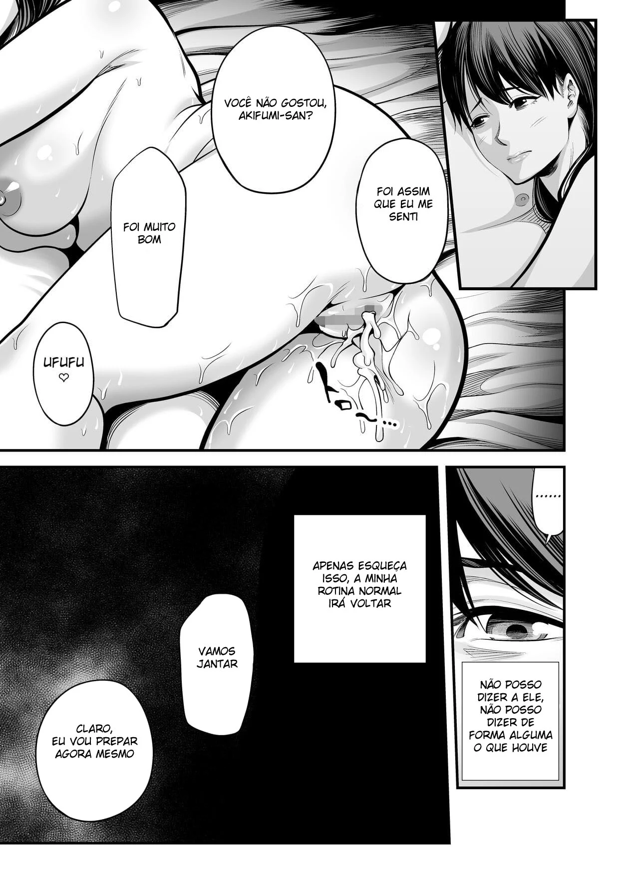 Fazendo Minha Vizinha Trair O Marido – Hentai Preto e Branco – Site Para Ler Completo