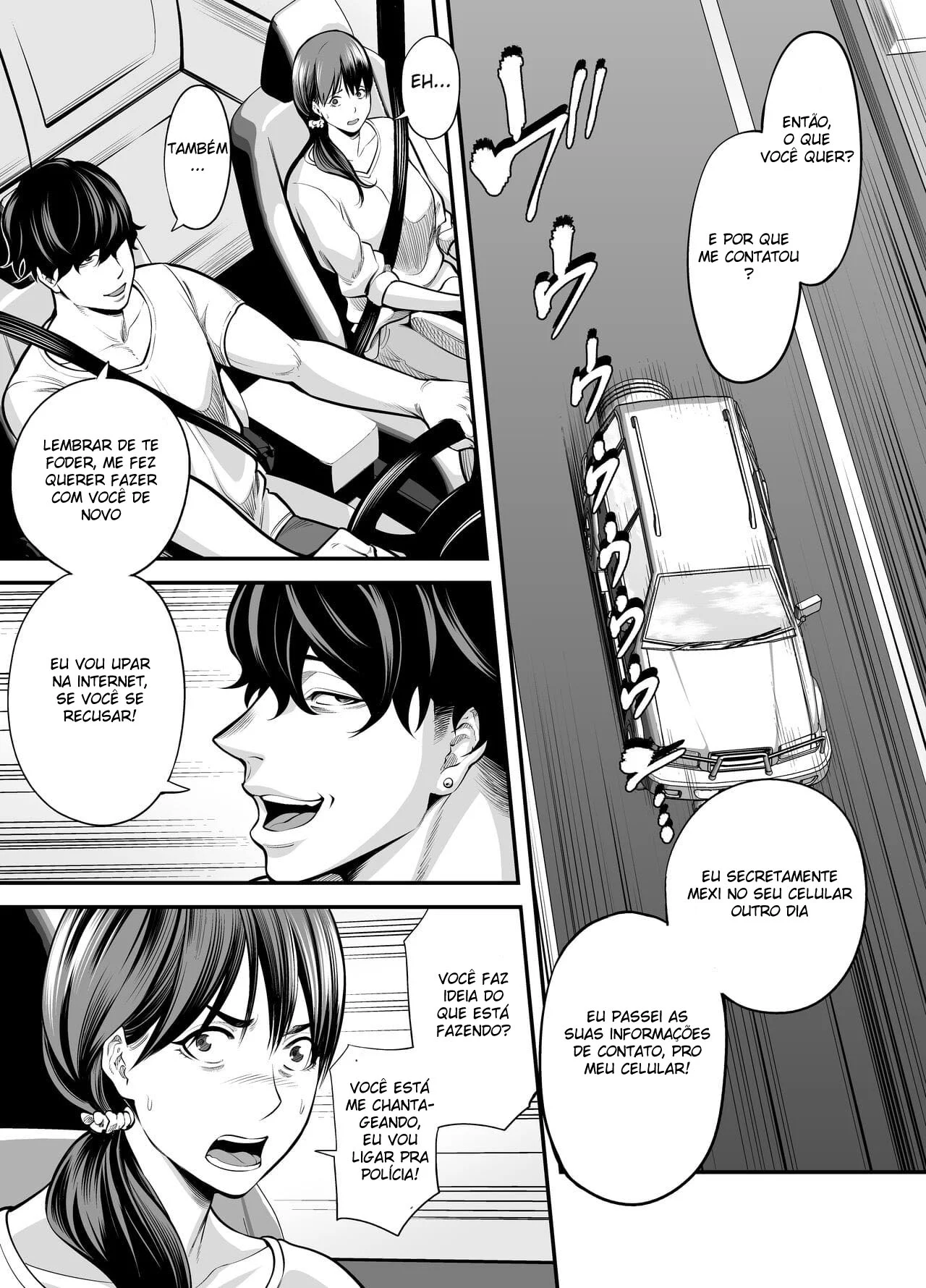Fazendo Minha Vizinha Trair O Marido – Hentai Preto e Branco – Site Para Ler Completo