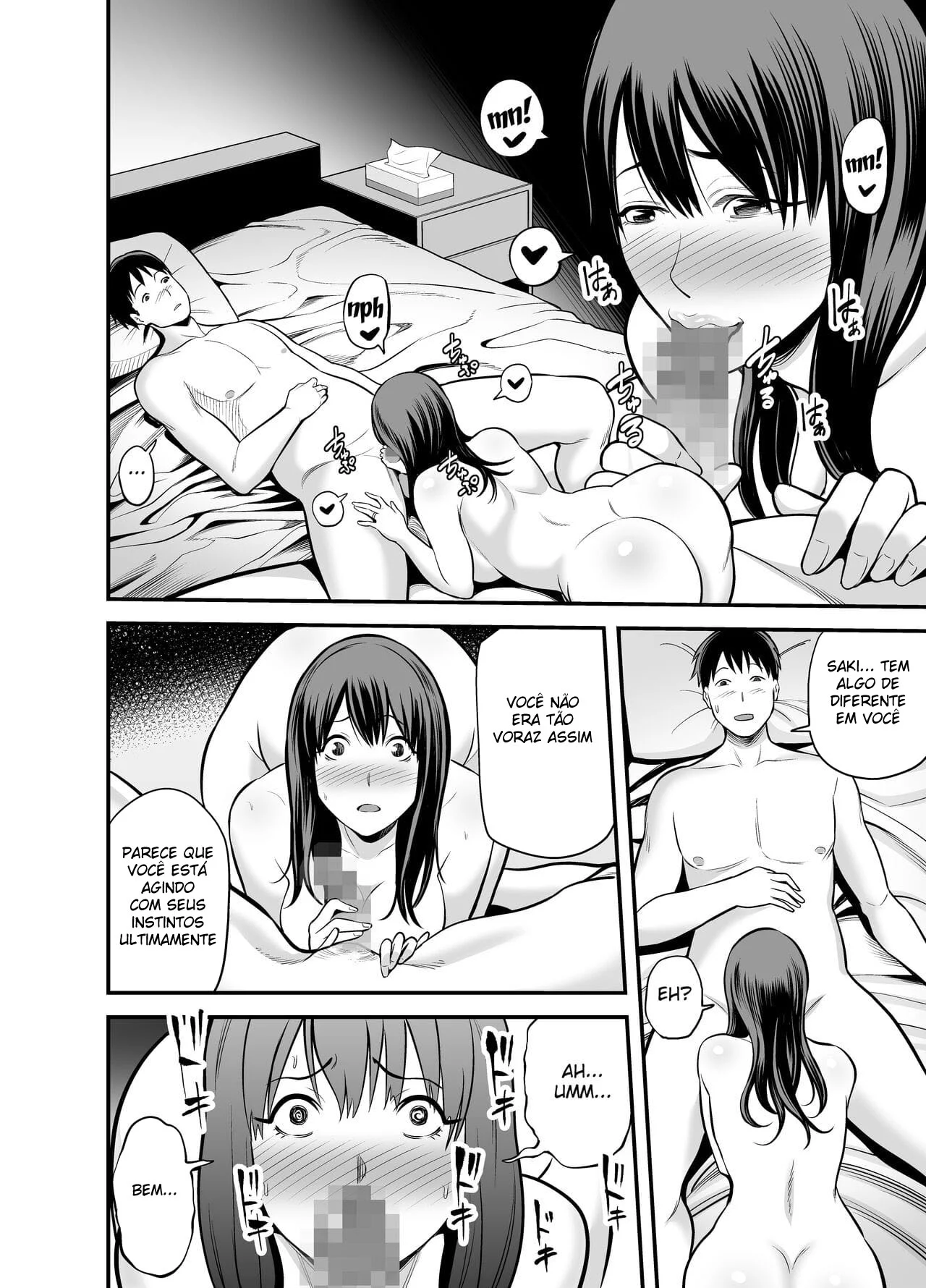 Fazendo Minha Vizinha Trair O Marido – Hentai Preto e Branco – Site Para Ler Completo