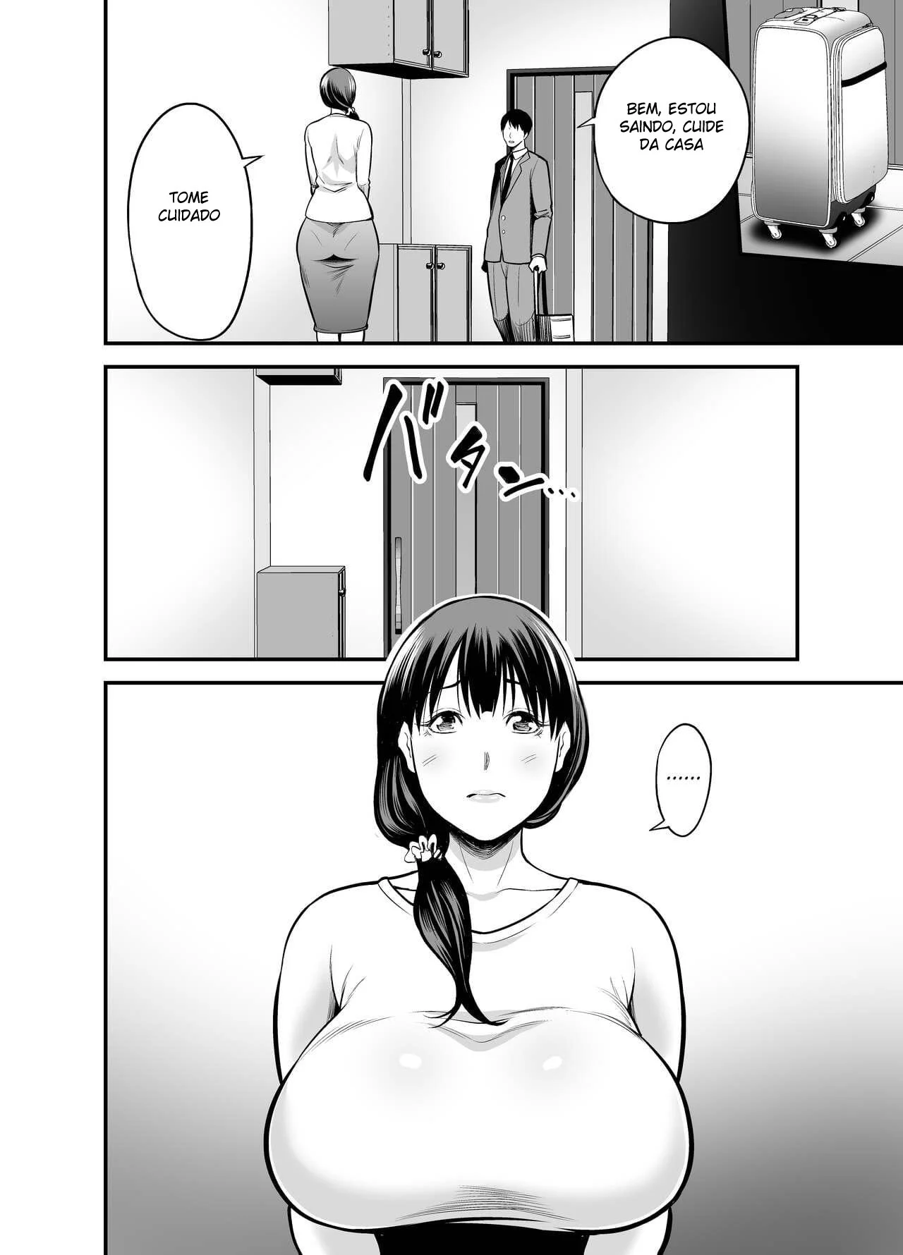 Fazendo Minha Vizinha Trair O Marido – Hentai Preto e Branco – Site Para Ler Completo