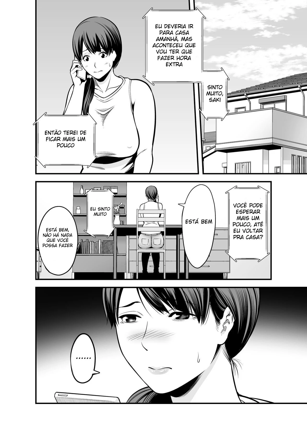 Fazendo Minha Vizinha Trair O Marido – Hentai Preto e Branco – Site Para Ler Completo