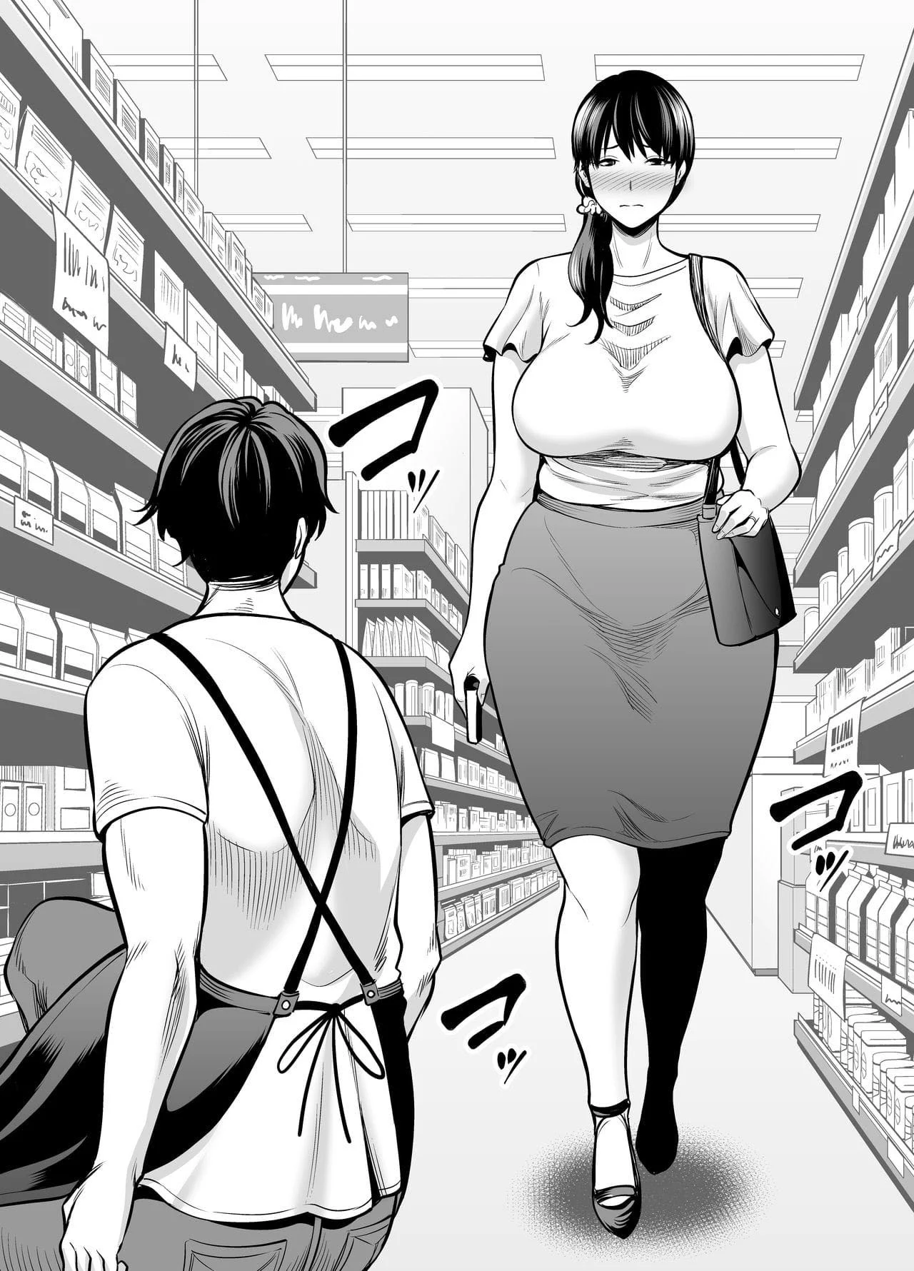 Fazendo Minha Vizinha Trair O Marido – Hentai Preto e Branco – Site Para Ler Completo