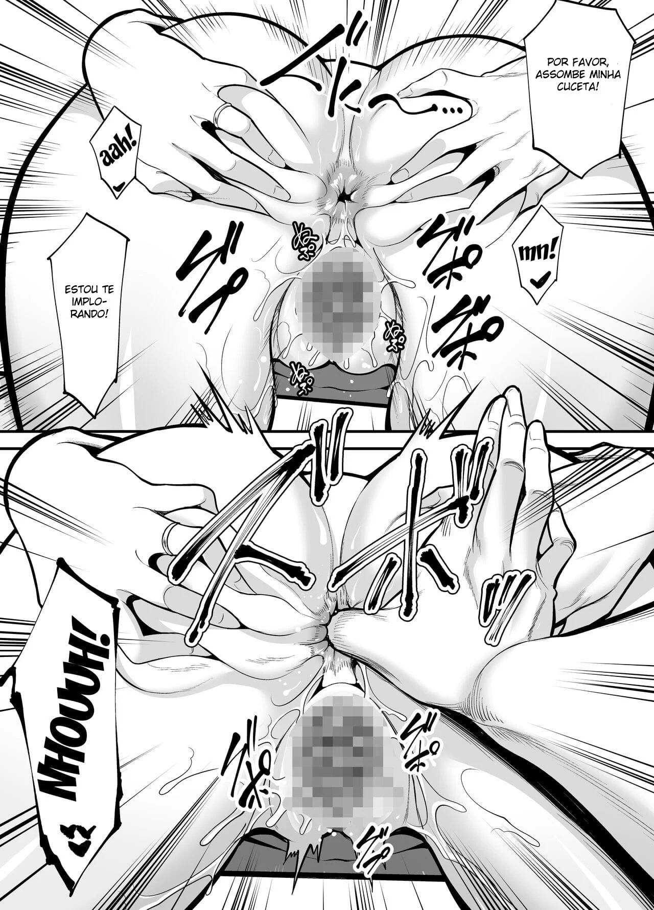 Fazendo Minha Vizinha Trair O Marido – Hentai Preto e Branco – Site Para Ler Completo