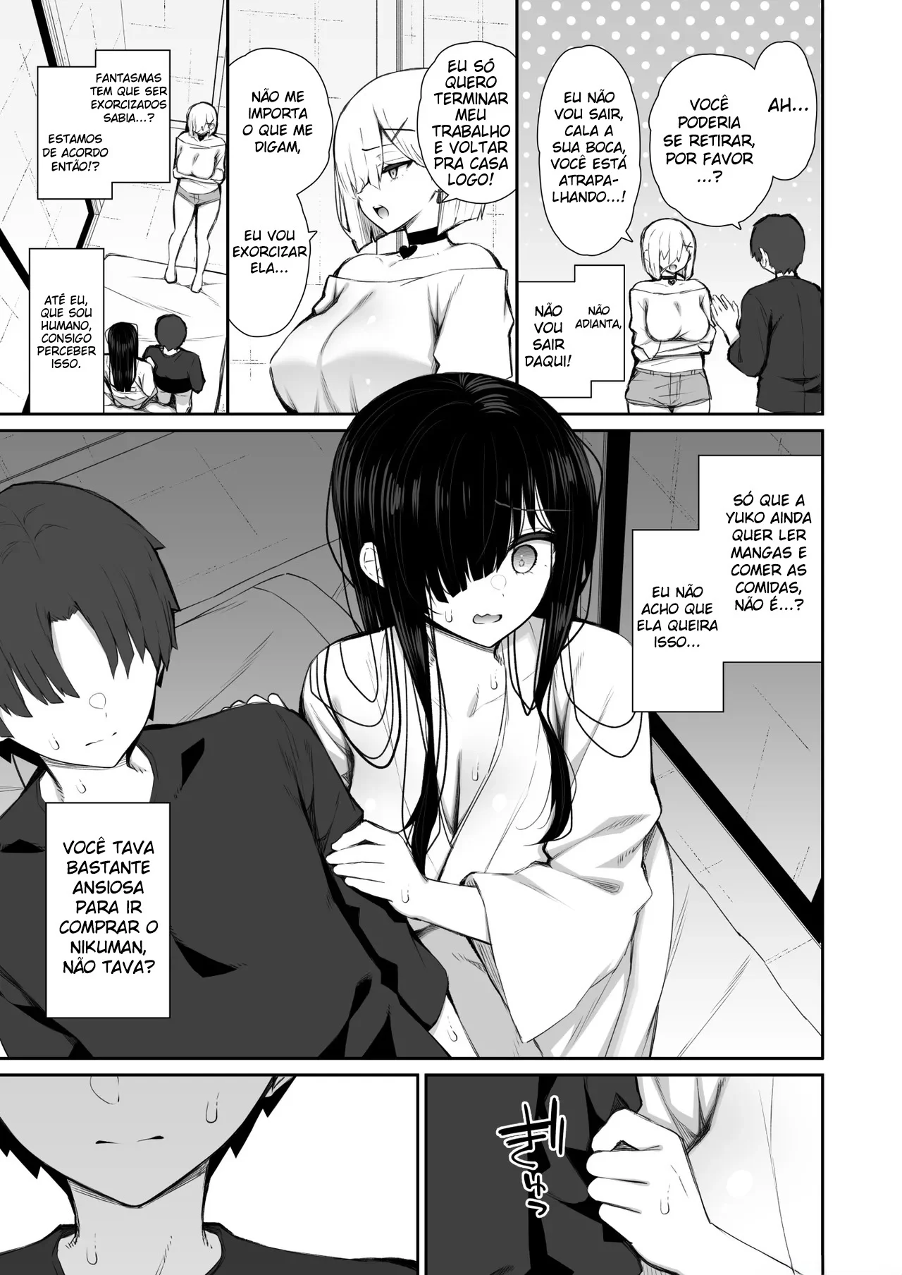 Fazendo o Que Eu Quero Com o Corpo da Fantasma Introvertida que Resolveu Morar Aqui 3 – Doujinshi Hentai – PT Brasil