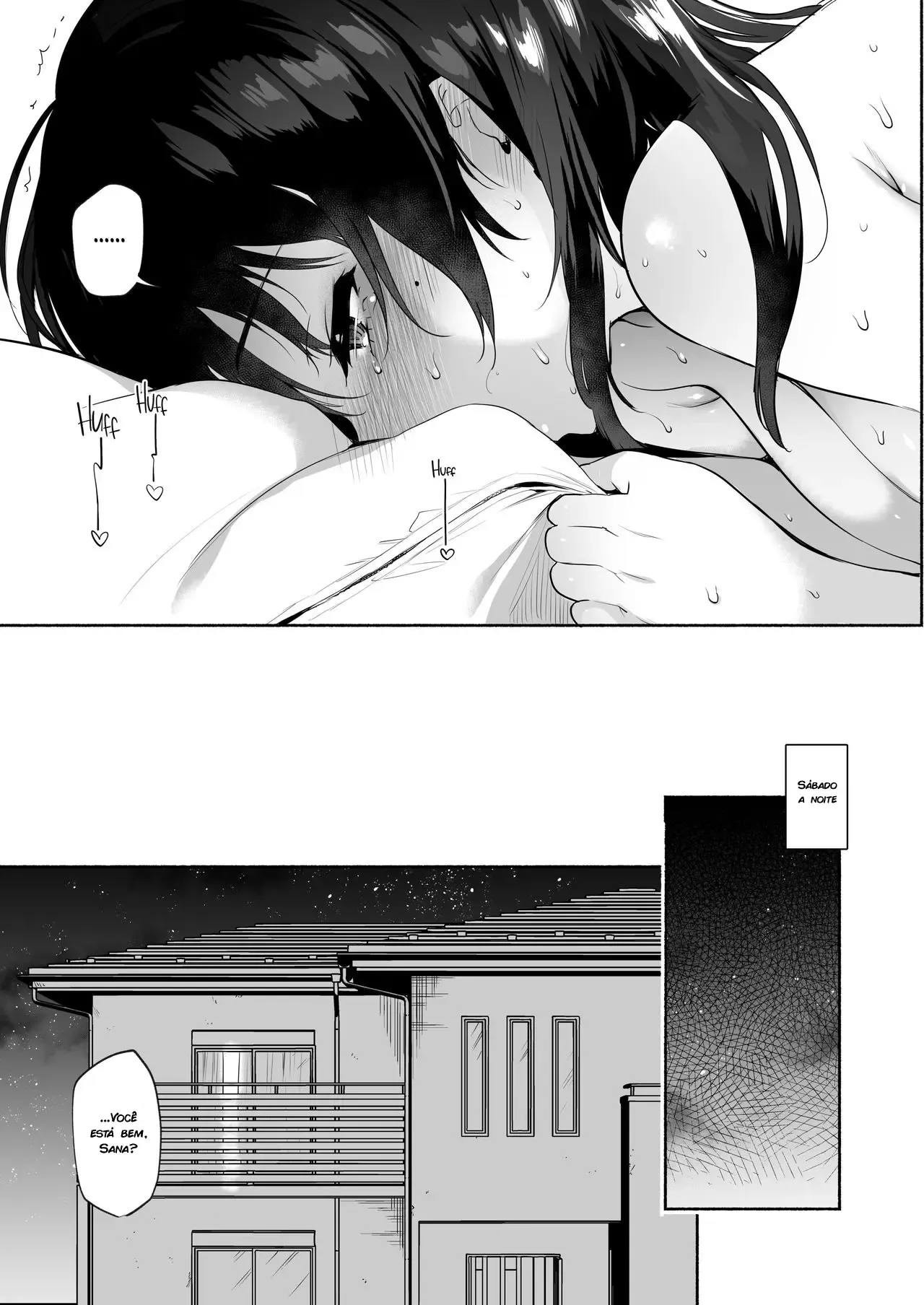 Fazendo sexo bêbada – Hentai Preto e Branco – Ler HQ Completo