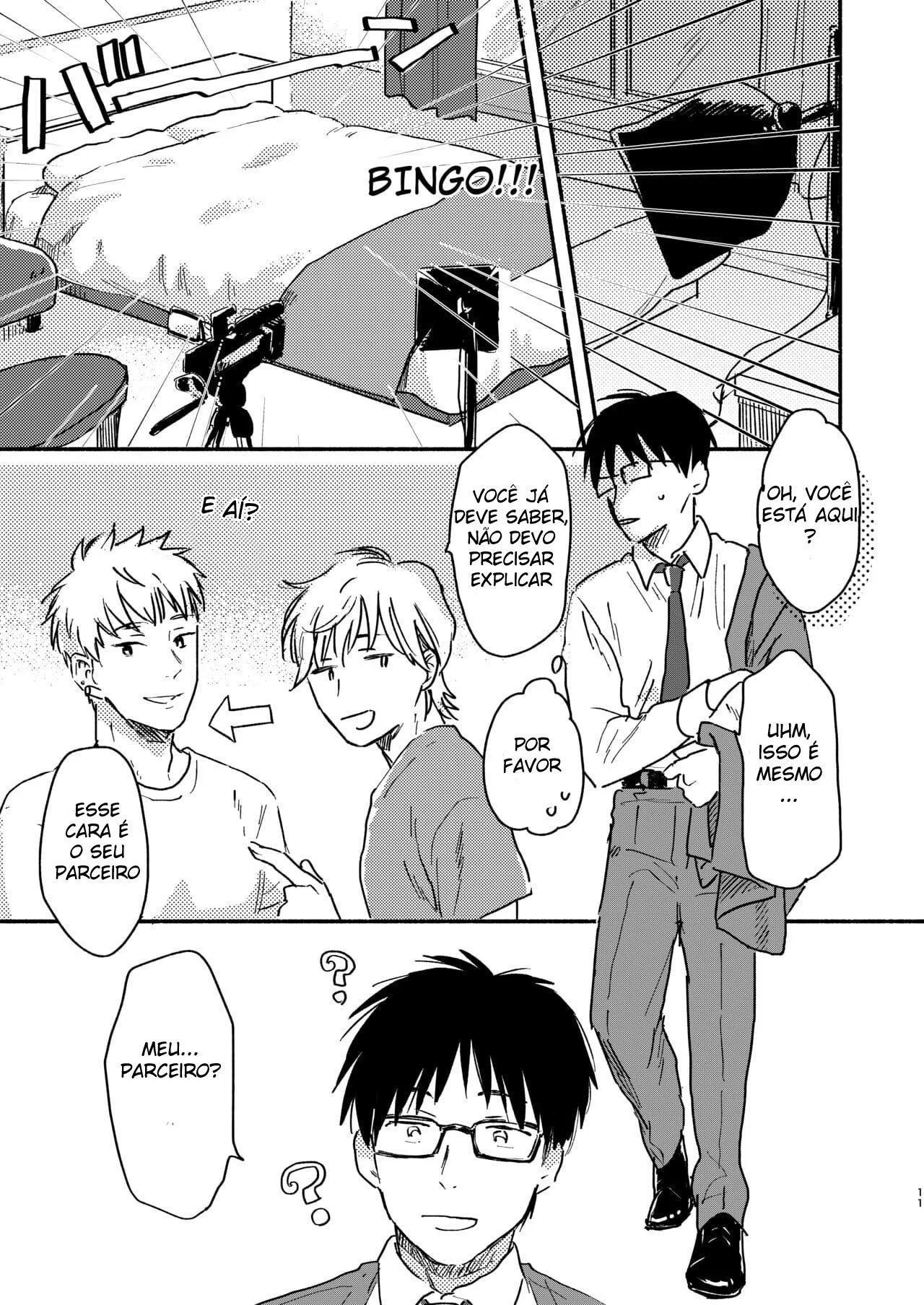 Fazendo Sexo Com Um Assalariado Hetero Em Troca de Uma Recompensa Para Ele – Hentai Gay – Ler HQ Completo