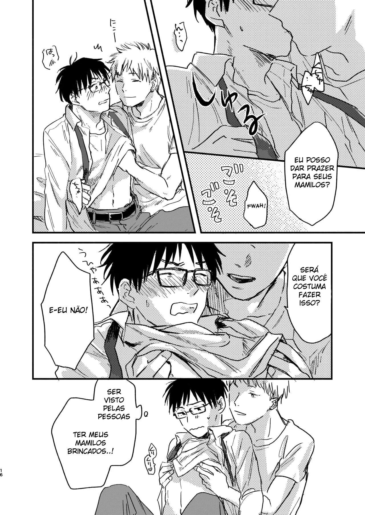 Fazendo Sexo Com Um Assalariado Hetero Em Troca de Uma Recompensa Para Ele – Hentai Gay – Ler HQ Completo