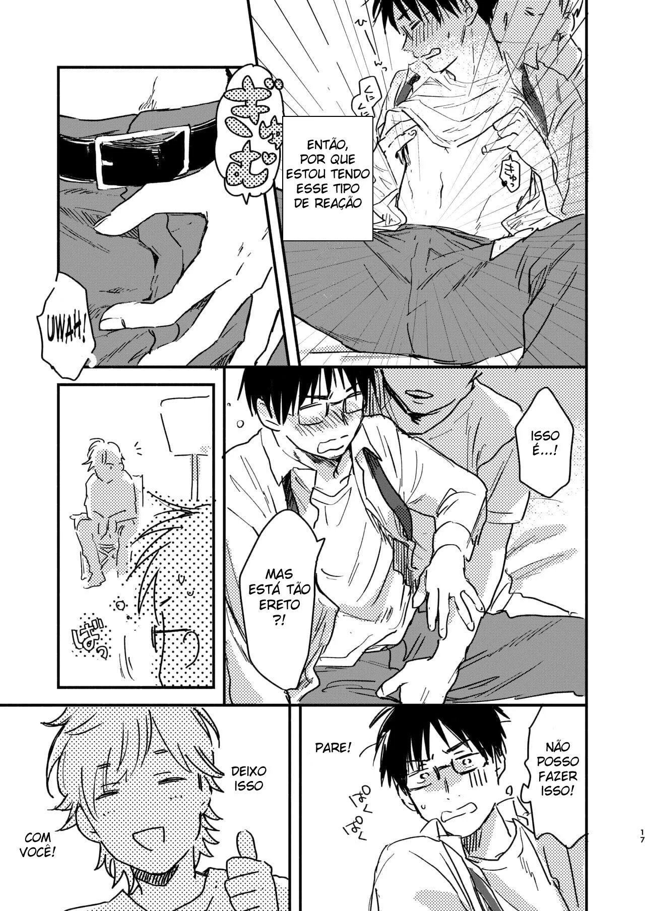 Fazendo Sexo Com Um Assalariado Hetero Em Troca de Uma Recompensa Para Ele – Hentai Gay – Ler HQ Completo