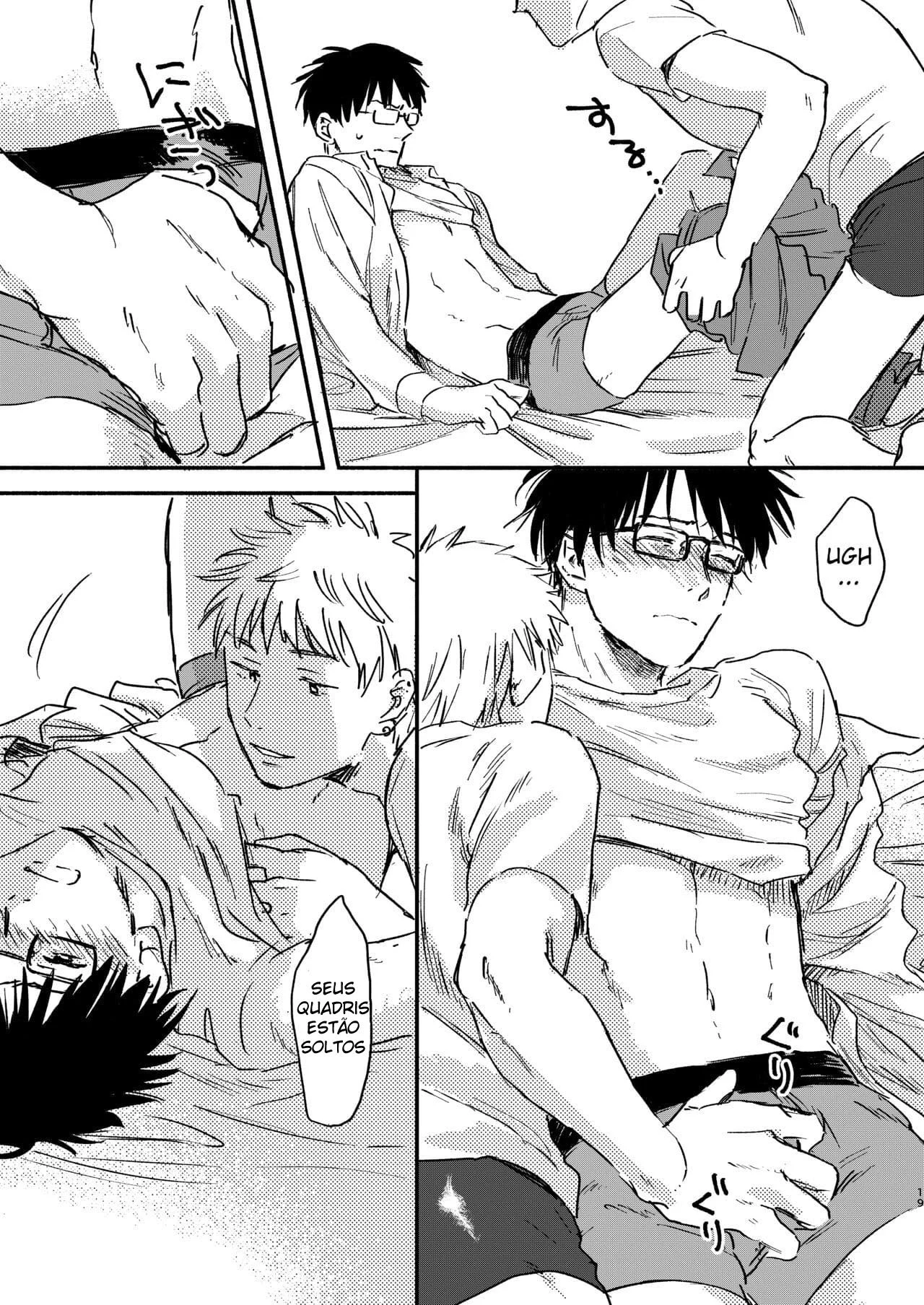 Fazendo Sexo Com Um Assalariado Hetero Em Troca de Uma Recompensa Para Ele – Hentai Gay – Ler HQ Completo