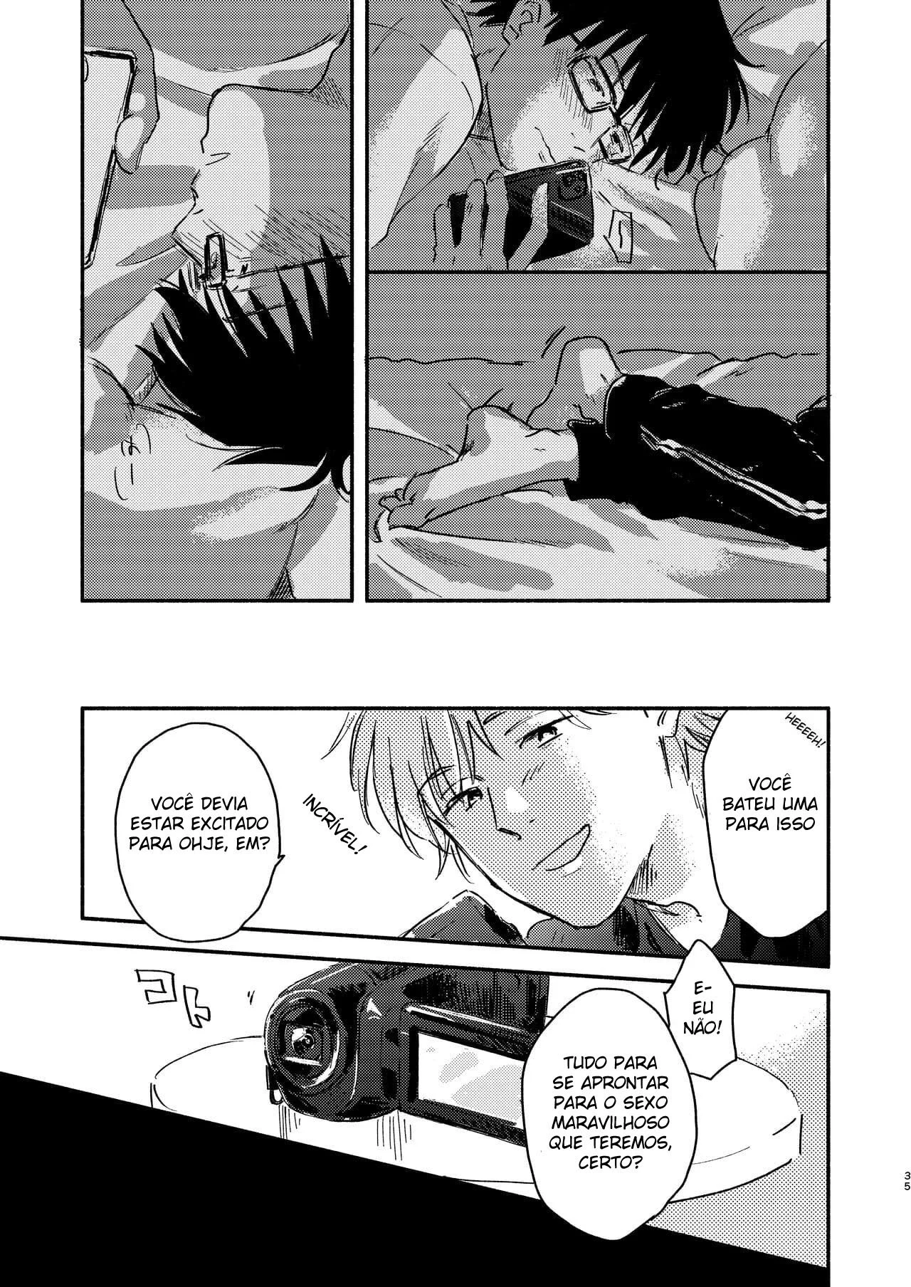 Fazendo Sexo Com Um Assalariado Hetero Em Troca de Uma Recompensa Para Ele – Hentai Gay – Ler HQ Completo