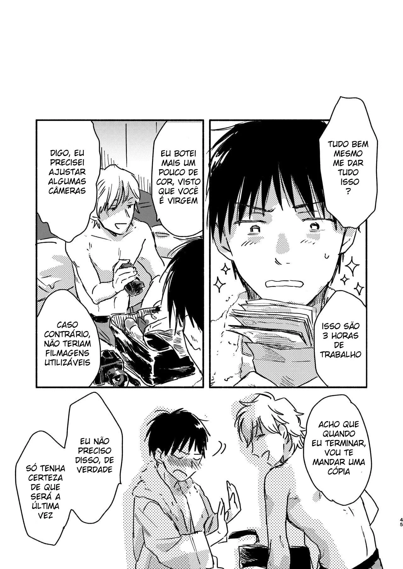 Fazendo Sexo Com Um Assalariado Hetero Em Troca de Uma Recompensa Para Ele – Hentai Gay – Ler HQ Completo