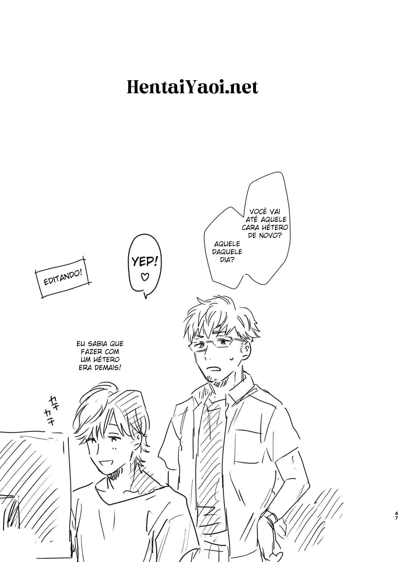 Fazendo Sexo Com Um Assalariado Hetero Em Troca de Uma Recompensa Para Ele – Hentai Gay – Ler HQ Completo