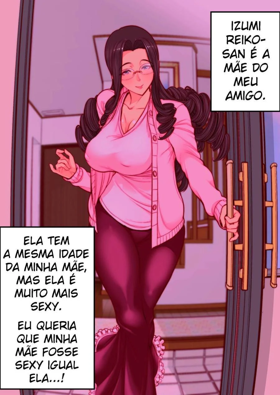 Fazendo sexo escondido com a mãe do meu amigo – Super HQ – Português do Brasil