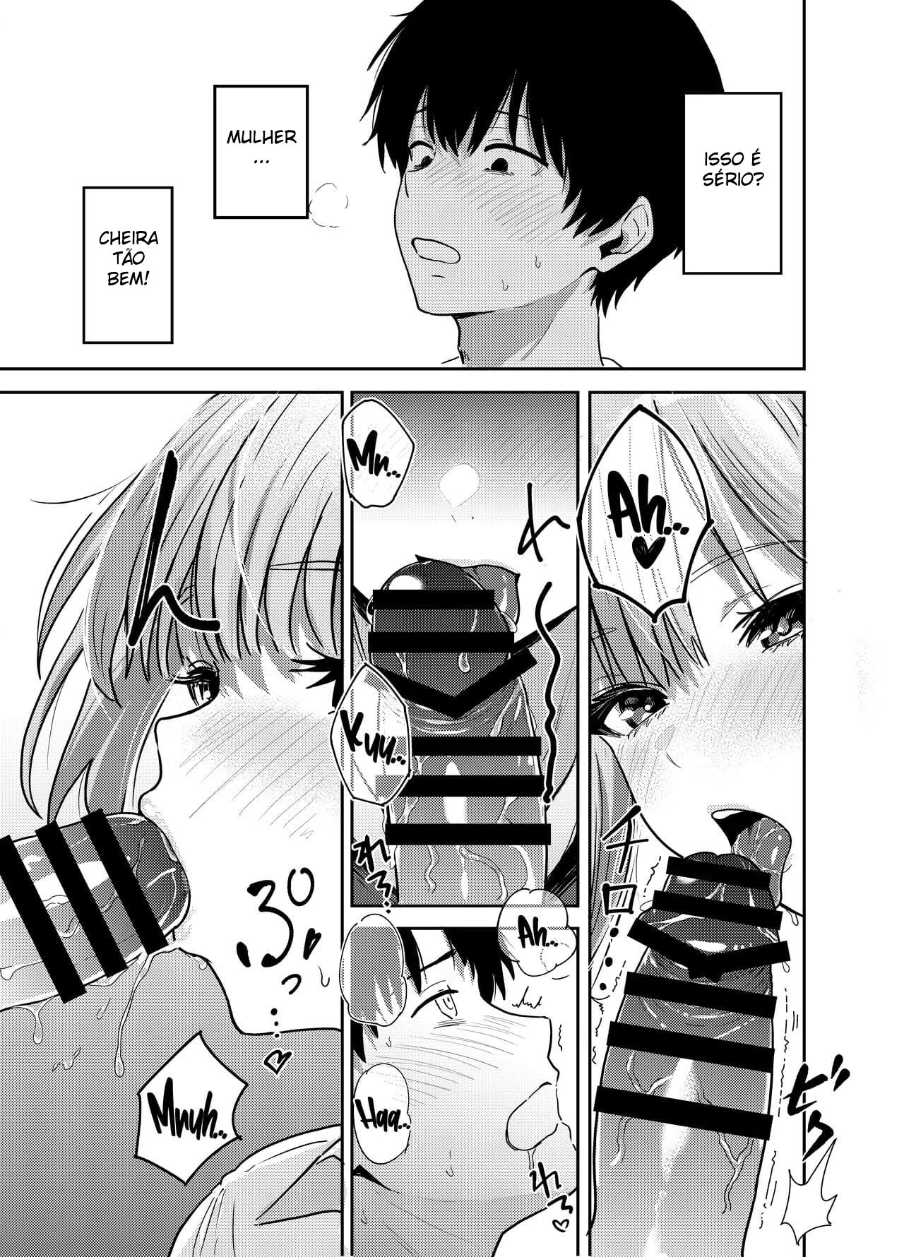 Fazendo Toneladas de Sexo Sem Camisinha Com Gyarus – Doujinshi Hentai – Quadrinho Original