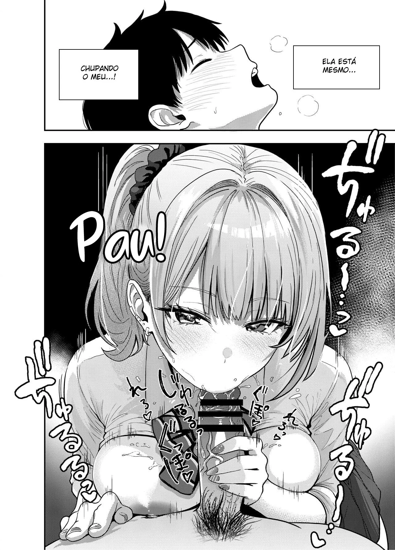 Fazendo Toneladas de Sexo Sem Camisinha Com Gyarus – Doujinshi Hentai – Quadrinho Original