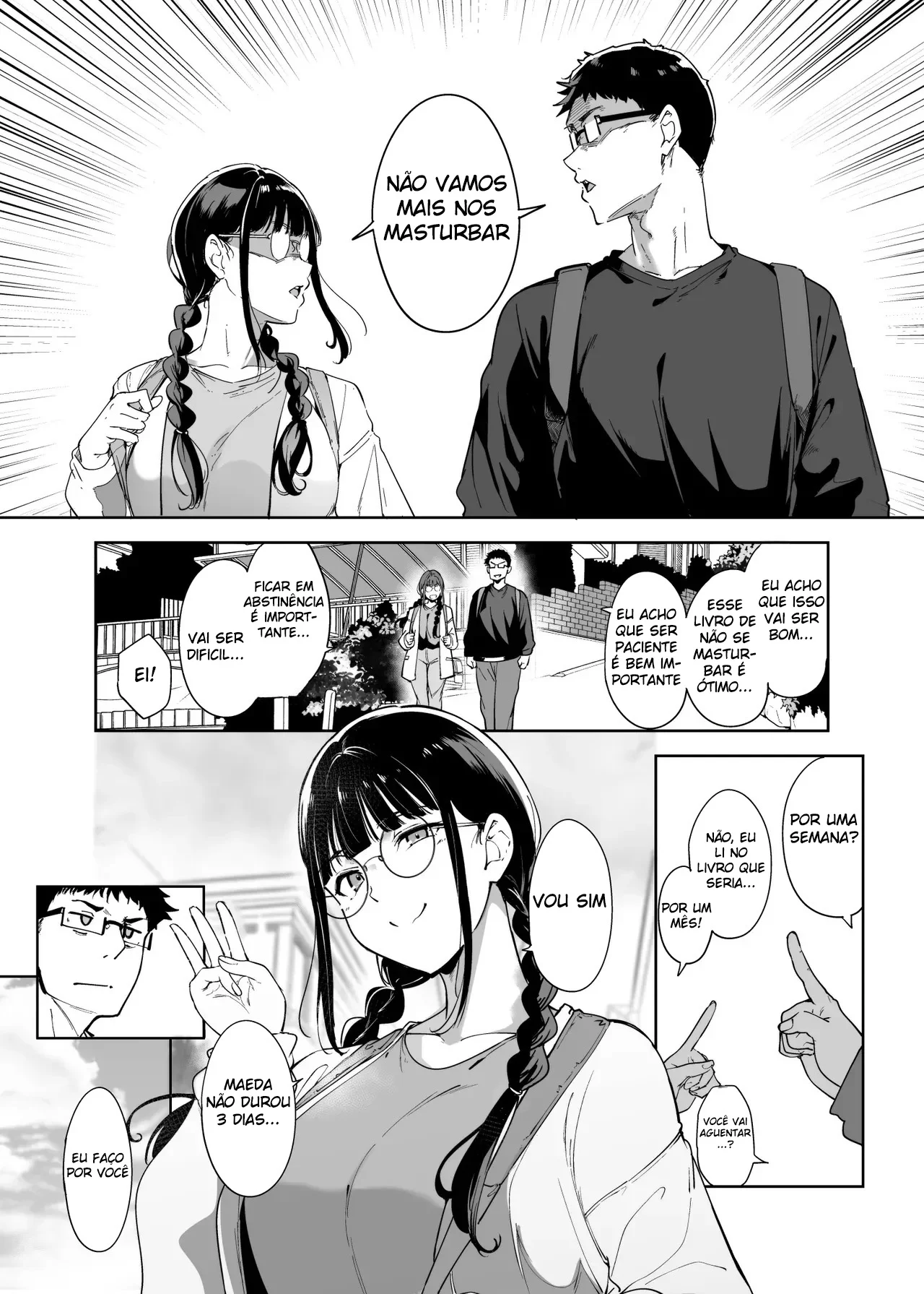 Fazer Sexo Com Sua Amiga Otaku é Demais 3 – Doujinshi Hentai – Português do Brasil