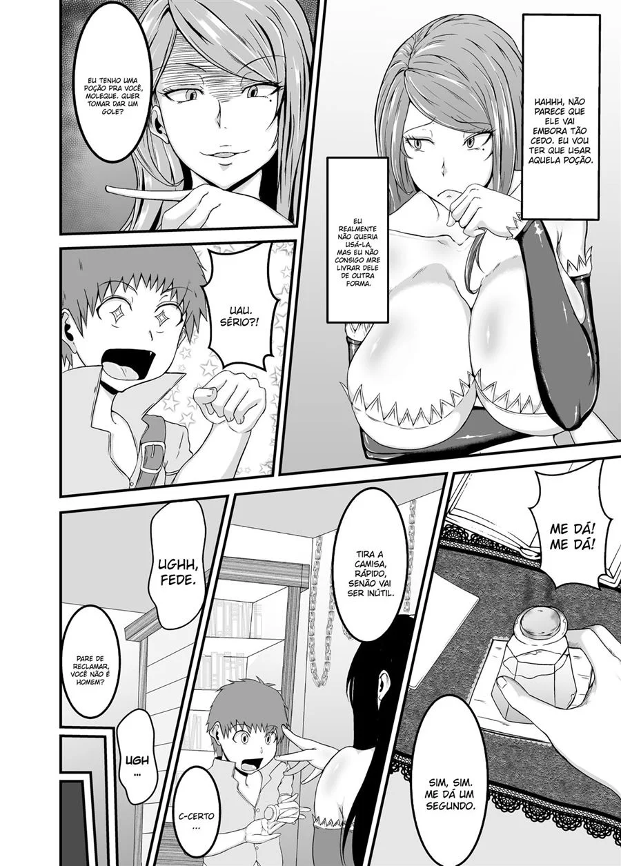 Feiticeira Encantadora – Doujinshi Hentai – Traduzido