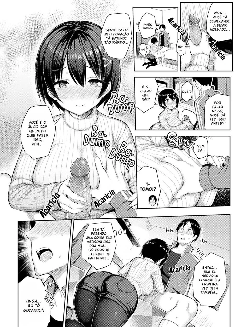 Feriado com Minha Prima Peituda – Hentai Preto e Branco – Ler HQ Completo