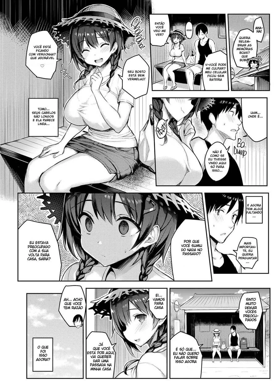 Feriado com Minha Prima Peituda 2 – Hentai Preto e Branco – Ler HQ Completo
