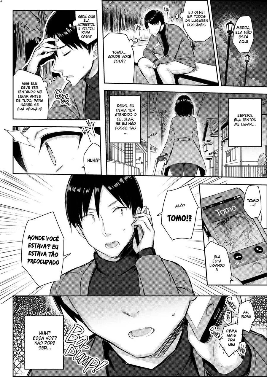 Feriado com Minha Prima Peituda 3 – Hentai Preto e Branco – Traduzido